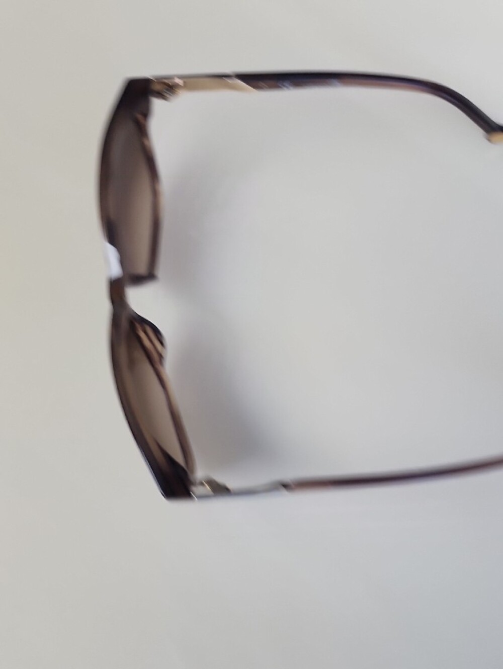 Carolina Herrera Brown Cat-Eye Sunglasses with Brown Lenses - Picture 15 of 16